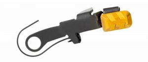 Tyrant CNC, Extended Slide Release, Fits Glock 17/19/22/23/24/25/27/31/32/33/34/35 Gen2-4, PVD Finish, Gold - TD-GSTOP-24-GOL