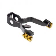 Tyrant CNC, Extended Slide Release, Fits Glock 17/19/19X/26/34/45 Gen5, PVD Finish, Gold - TD-GSTOP-5-GOLD