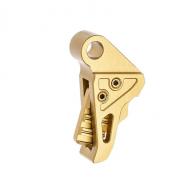 Tyrant CNC TDHCATTRIGGOLD/GOLD Trigger/Shoe Gold Fits Springfield Hellcat Pro - 1263 Tyrant CNC TDHCATTRIGGOLD/GOLD Trigger/Shoe Gold Fits Springfield Hellcat Pro - 1263