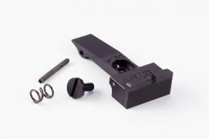 Wilson Combat Rear Sight for Colt 2020 Python/Anaconda Adjustable Serrated Blade Black with Square Notch - 1034-SQ