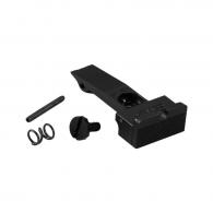 Wilson Combat Rear Sight for Colt 2020 Python/Anaconda Adjustable Serrated Blade Black - 1034