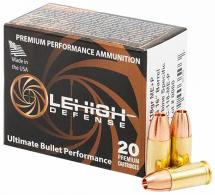 Wilson Combat 9mm 118gr 20 Per Box/10 Boxes per Case - LA9C118MEP