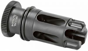 Griffin Armament Dual-Lok Flash Comp 22/5.56 Black QPQ Nitride 17-4 PH Stainless Steel 1/2"x28 Threads - DLFC22C1228 Griffin Armament Dual-Lok Flash Comp 22/5.56 Black QPQ Nitride 17-4 PH Stainless Steel 1/2"x28 Threads - DLFC22C1228