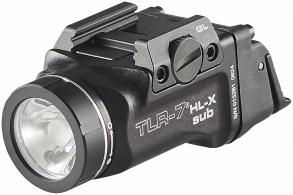 Streamlight TLR-7 HL-X SUB USB Black 6000 Series Aluminum For Glock 43x/48 1000 Lumens - 69503 Streamlight TLR-7 HL-X SUB USB Black 6000 Series Aluminum For Glock 43x/48 1000 Lumens - 69503