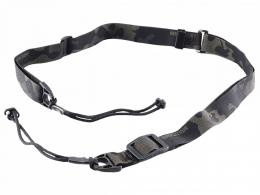 Q LLC G-Sling w/ Paracord Attachments - Multicam Black - 1009 Q LLC G-Sling w/ Paracord Attachments - Multicam Black - 1009