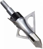 Allen Impact Fixed Blade Broadhead Stainless Steel Blades Silver 3 Pack - 14635