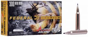 Federal P300PRCTA3 Premium 300PRC 210gr Terminal Ascent 20 Per Box/10 Case - 10 Federal P300PRCTA3 Premium 300PRC 210gr Terminal Ascent 20 Per Box/10 Case - 10