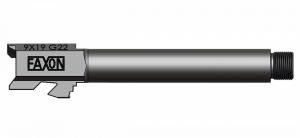 Faxon Firearms Duty Series 9mm Fits G22 Gen2-4 4150 Steel - GA910N22NGQ-T Faxon Firearms Duty Series 9mm Fits G22 Gen2-4 4150 Steel - GA910N22NGQ-T