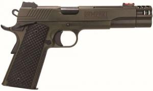 KIMBER RAMPART 1911 38SUPER 5" W/ COMP OD GREEN BLK G10 GRIPS 1-8RD MAG - 3000469