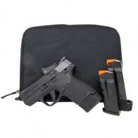 Smith & Wesson M&P9 Shield Plus 9mm Bundle, Crimson Trace Red Dot, Zippered Case, Extra Mag - 14398