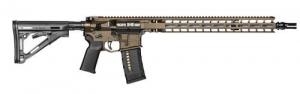Radian Weapons, Model 1, Semi-automatic Rifle, AR-15, 6MM ARC, 18" Barrel, Dead Air Flash Hider, Cerakote Finish, Brown - R0856