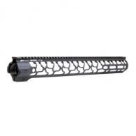 Odin Works AR-15 Ragna Free Float MLOK Handgaurd 17.5" Lightweight Aluminum Black - F17MLRA