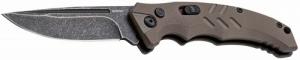 Boker Plus Intention II Folding Drop Point Plain D2 Steel Blade Brown G10 Handle - 01BO483 Boker Plus Intention II Folding Drop Point Plain D2 Steel Blade Brown G10 Handle - 01BO483