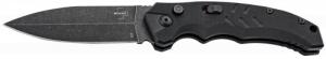 Boker Plus Intention II 3.35" Folding Dagger Plain D2 Steel Blade Black G10 Handle - 01BO796 Boker Plus Intention II 3.35" Folding Dagger Plain D2 Steel Blade Black G10 Handle - 01BO796