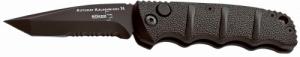 Boker Kalashnikov Pocket 2.52" Tanto Plain D2 Steel Blade Black Aluminum Handle - 01KALS98 Boker Kalashnikov Pocket 2.52" Tanto Plain D2 Steel Blade Black Aluminum Handle - 01KALS98