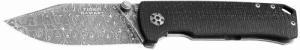 Boker Tiger-Damast Pocket 3.35" Damascus Blade Micarta Handle - 111103DAM