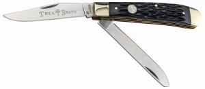 Boker Trapper 2.0 Clip Point/Spey Plain D2 Steel Blade Black Jigged Bone Handle - 110824 Boker Trapper 2.0 Clip Point/Spey Plain D2 Steel Blade Black Jigged Bone Handle - 110824