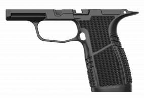 Tyrant CNC Grip Module Snub Nose Frame Fits Sig Sauer P365/X/XL Matte Finish Black - TD-P365GRM-SNUB
