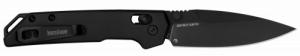 Kershaw 2051BLK Mini Iridium 3" Folding/Spear Point Plain Stonewashed D2 Steel Blade/Ice Blue Anodized 6061-T6 Aluminum Handle - 280 Kershaw 2051BLK Mini Iridium 3" Folding/Spear Point Plain Stonewashed D2 Steel Blade/Ice Blue Anodized 6061-T6 Aluminum Handle - 280