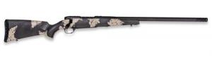 Weatherby Mark V Backcountry Guide 7mm Bell & Carlson BSF Carbon Graphite Black Cerakote/Peak 44 Blacktooth Exposed Carbon Fib - MGS01N7MMBR2B