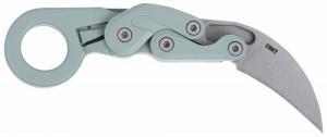 CRKT 4041GR Provoke 2.41" Folding Plain 1.4116 SS Blade Gray Grivory Handle - 395