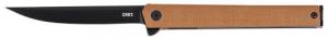 CRKT 7097DK CEO 3.35" Folding Plain Brown - 395