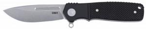 CRKT Homefront Compact 2.91" Folding Plain S35VN SS Blade Black/Gray G10 Handle - K246KXP