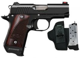 Kimber Micro 9 RTC Bundle 9mm 3.15 Black Rosewood w/Holster & 2 Tac-Mags 7r - 3300241