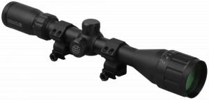 Konus Fighter Rifle Scope, 4-12x40mm Ballistic Reticle, Black - 488