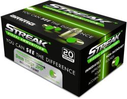 Ammo Inc Streak Visual (GREEN) 9mm 115gr Jacketed Hollow Point 20 Per Box/10 Case - 9115JHPSTRKGRN Ammo Inc Streak Visual (GREEN) 9mm 115gr Jacketed Hollow Point 20 Per Box/10 Case - 9115JHPSTRKGRN