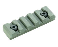 Timber Creek Outdoors M-LOK 5 Slot Picatinny Rail OD Green Aluminum - M5SPROD