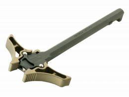 Timber Creek Outdoors Enforcer Charging Handle AR-10 Burnt Bronze Billet Aluminum Ambidextrous Hand - AR10AMBICHBB