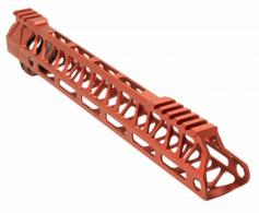 Timber Creek Outdoors AR-15 Ultralight Enforcer 13" Handguard M-LOK Red Anodized - ULE13HGR Timber Creek Outdoors AR-15 Ultralight Enforcer 13" Handguard M-LOK Red Anodized - ULE13HGR