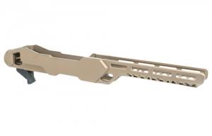 Timber Creek Outdoors Enforcer Rifle Chassis Burnt Bronze Aluminum Fits Ruger 10/22 Compatible w/ MSR Buffer Tubes - ERC1022BB Timber Creek Outdoors Enforcer Rifle Chassis Burnt Bronze Aluminum Fits Ruger 10/22 Compatible w/ MSR Buffer Tubes - ERC1022BB