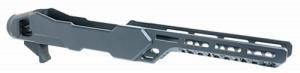 Timber Creek Outdoors Enforcer Rifle Chassis Black Aluminum Fits Ruger 10/22 Compatible w/ MSR Buffer Tubes - ERC1022BL