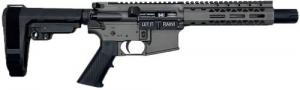 Black Rain Ordnance Spec15 556 NATO 7" Black Nitride Steel Barrel, Tungsten Gray Cerakote Receiver, Black Stock - BRO24102501