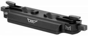 Warne, M-LOK Adapter, M-LOK Quick Detach, Fits Warne Precision/Lite/Pro Bipods, Anodized Finish, Black - 438