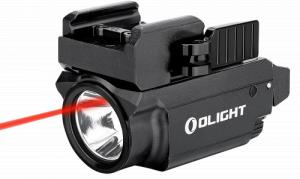 Olight Baldr Mini RL Weapon Light with Red Laser for Picatinny Rail Black - BALDRRLMINI