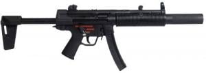 Century International Arms Inc. AP5-SD Rifle 9mm Luger 30rd Magazines (2) 5.75" 1/2x28 Threaded Barrel Black with Brace - HG7886MBN Century International Arms Inc. AP5-SD Rifle 9mm Luger 30rd Magazines (2) 5.75" 1/2x28 Threaded Barrel Black with Brace - HG7886MBN