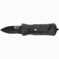 S&W Knife M&P OTF 1.9" AUS-8 Spear Point W/Safety Black - 1219171 S&W Knife M&P OTF 1.9" AUS-8 Spear Point W/Safety Black - 1219171
