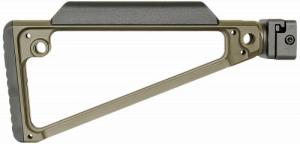 Midwest Industries Triangle Side Folding Stock ODG 6061 Aluminum - MITRISFODG