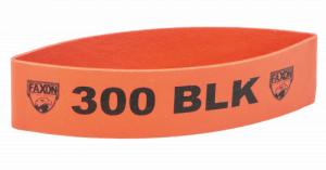 Faxon Firearms Magazine Marker Bands, .300 Blackout, Fits AR-15, Red Silicone, 10/Pack - FX300MB