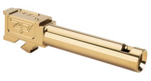 Zaffiri Precision ZP.19BCPG Fits Glock 19 Gen1-4 3.89" Gold 416R Stainless Steel - 1272 Zaffiri Precision ZP.19BCPG Fits Glock 19 Gen1-4 3.89" Gold 416R Stainless Steel - 1272