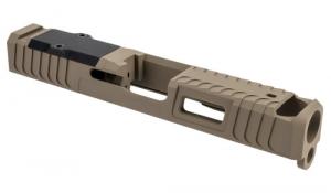 Zaffiri Precision ZPS.B.19.FDE ZPS.IBS Custom Slide Fits Glock 19 Gen 3 Flat Dark Earth 17-4 Stainless Steel - 1272