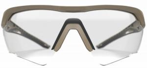 Glock Crossover Tactical Glasses Clear Lens Desert Tan Frame - AS41037
