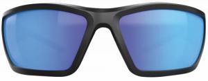 Glock Blue Line Tactical Glasses Blue Mirror Lens Black Frame - AS41040