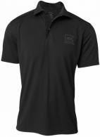 Glock Glock Perfection Polo Black Polyester Mesh Short Sleeve XL - AP96214