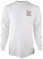 Glock Perfection Long Sleeve Tee White Pre-Shrunk Cotton Long Sleeve Small - AP96092 Glock Perfection Long Sleeve Tee White Pre-Shrunk Cotton Long Sleeve Small - AP96092