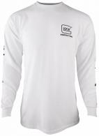 Glock Perfection Long Sleeve Tee White Pre-Shrunk Cotton Long Sleeve 2XL - AP96096