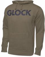 Glock Traditional Hoodie OD Green Durable Soft Fabric Long Sleeve Medium - AP95788_NEW
